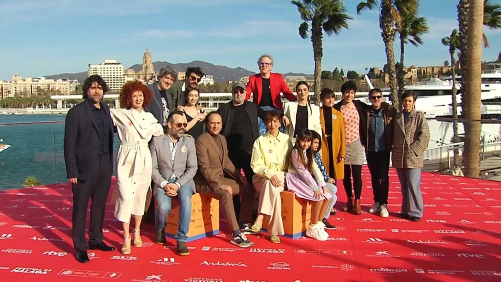 Photocall de l'elenc de 'La casa' en el Festival de Màlaga