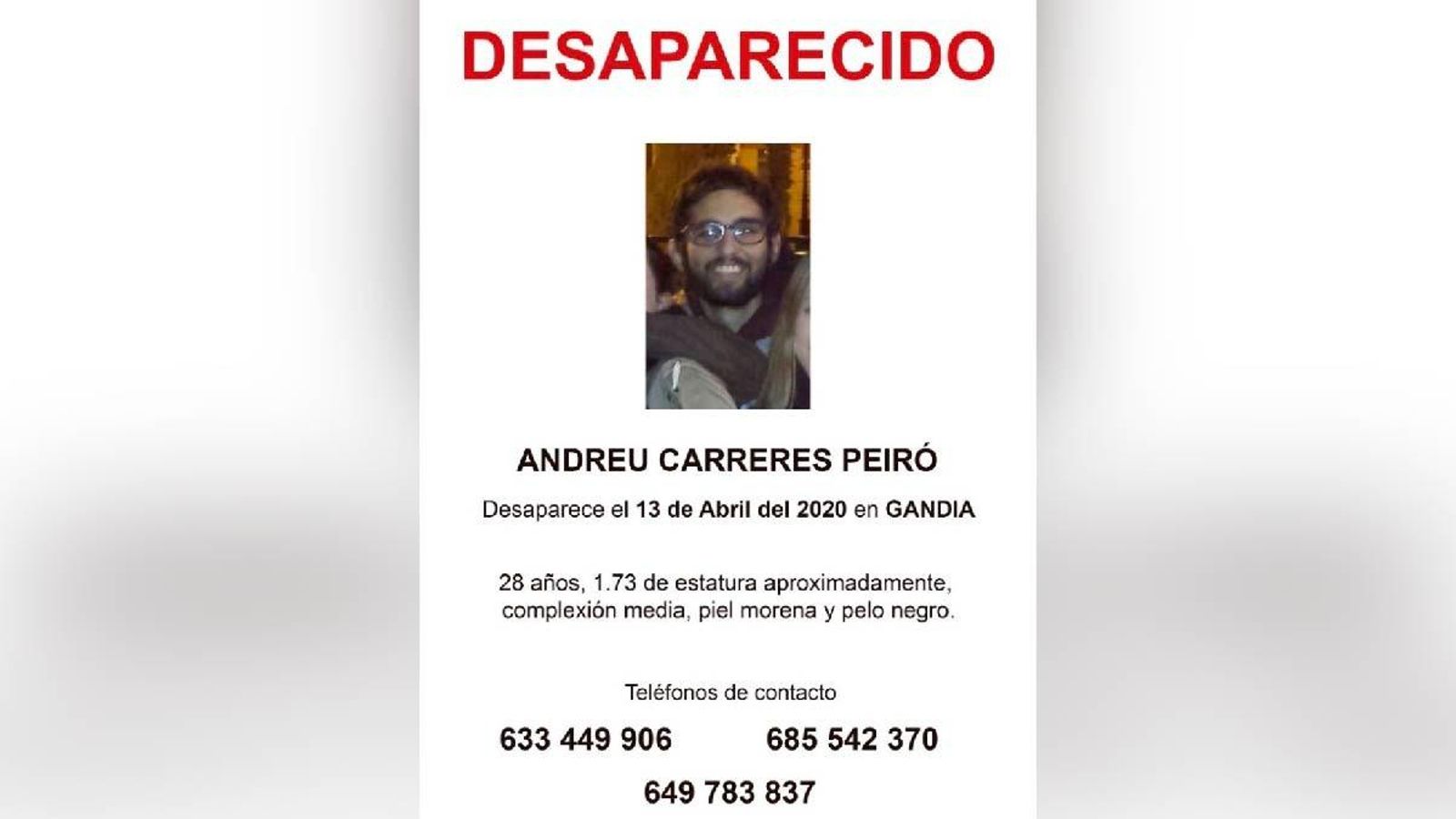 S'han habilitat tres telèfons de contacte: 63344906, 685542370, i 649783837.