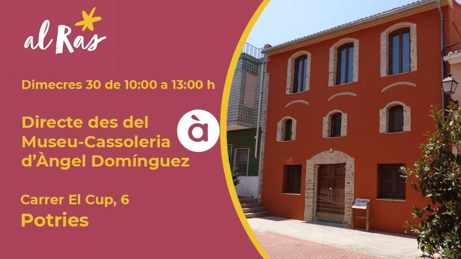 El magazín 'Al ras' visita la Safor El magazín 'Al ras' visita la Safor