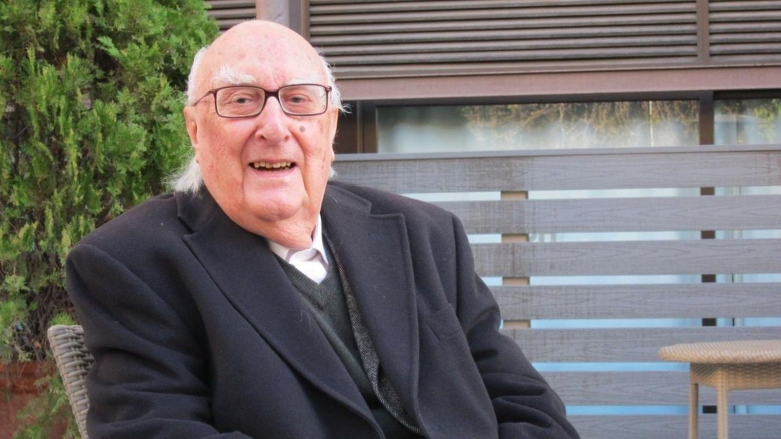 L'escriptor sicilià Andrea Camilleri, en la BCNegra del 2014