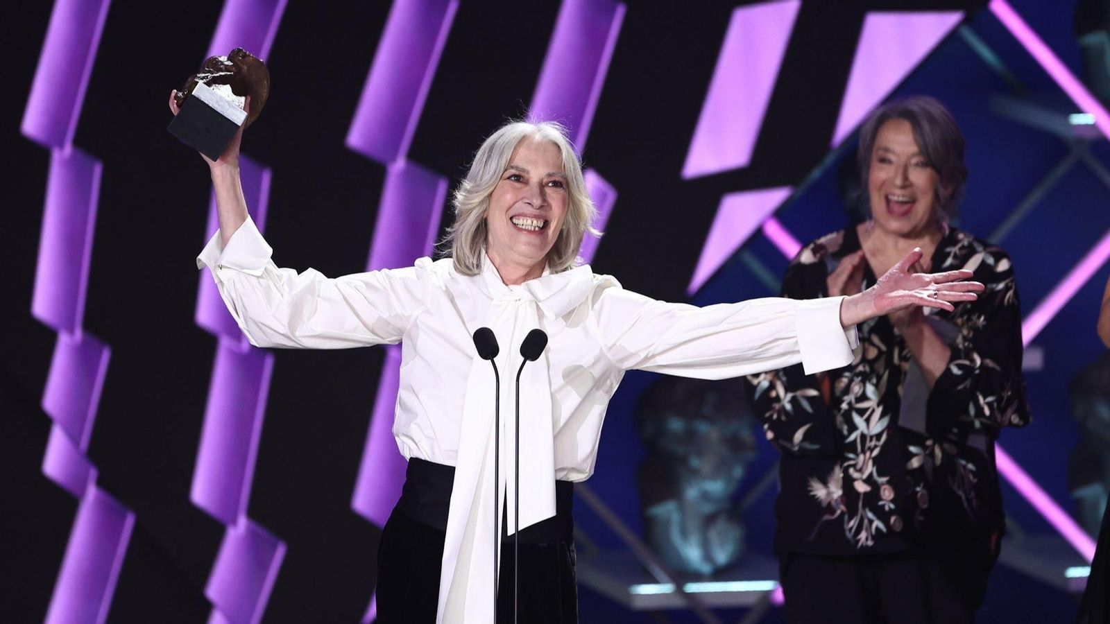 Susi Sánchez rep el Goya a millor actriu de repartiment per 'Cinco lobitos'