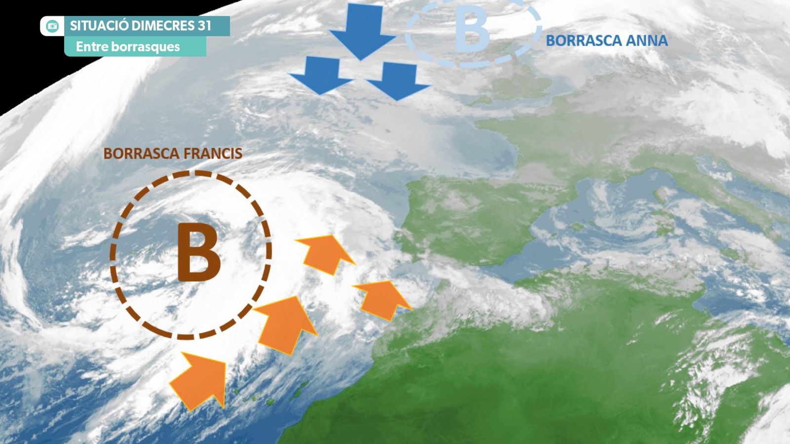 Temporal hivernal a la vista