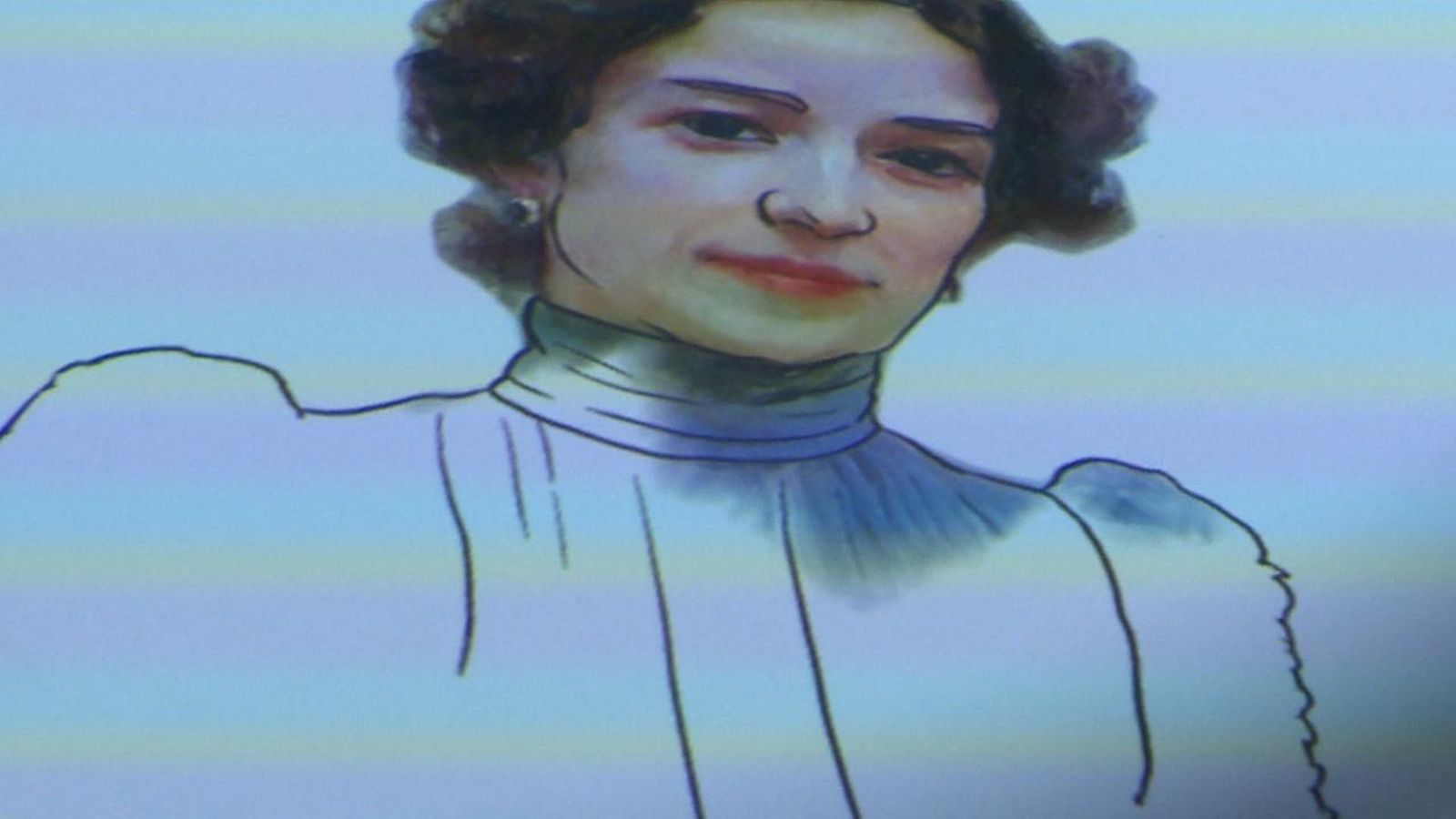 Imatge de l'exposició a la Marina de València "Sorolla, una nova dimensió"