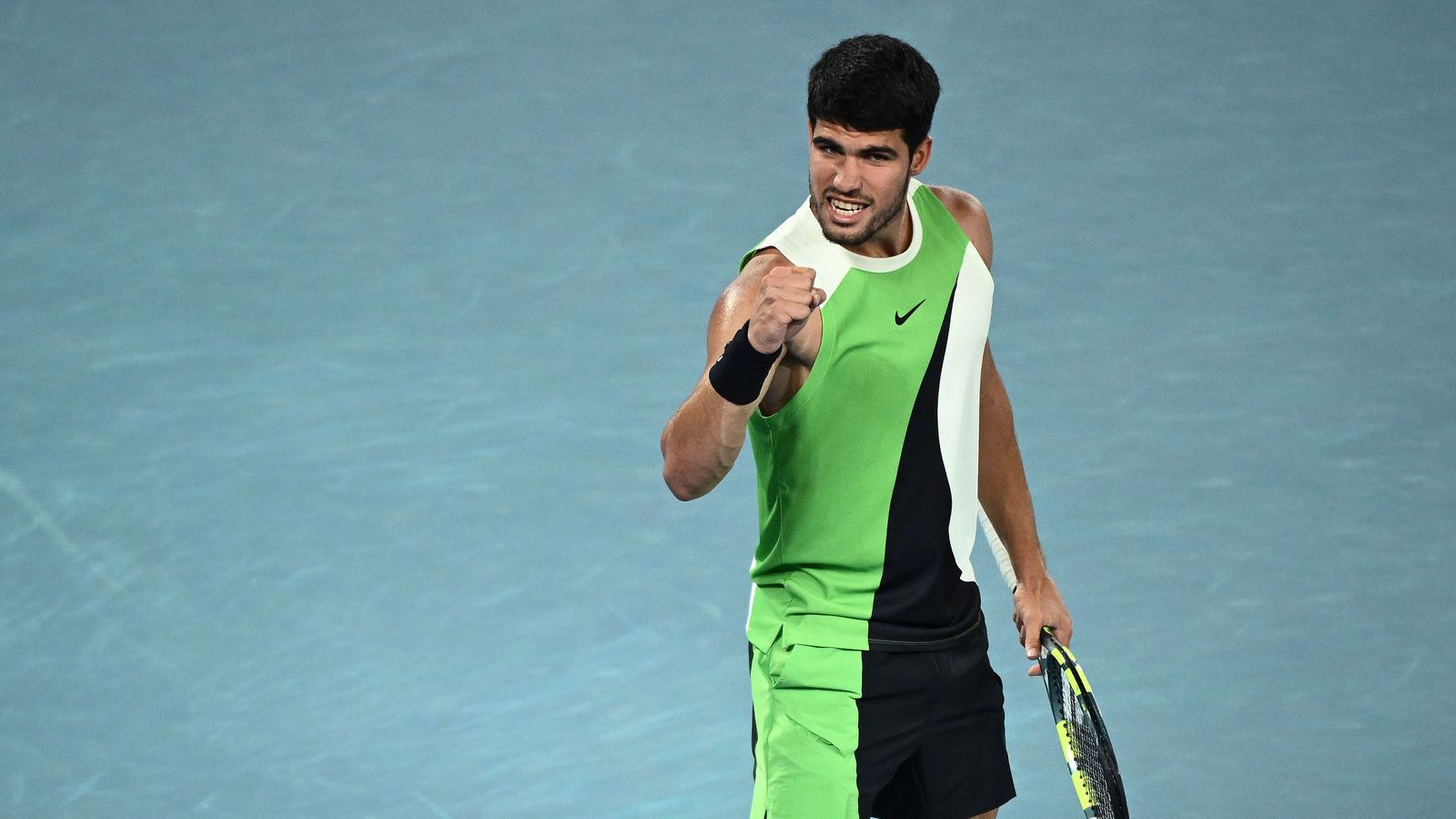 El tenista murcià, Carlos Alcaraz