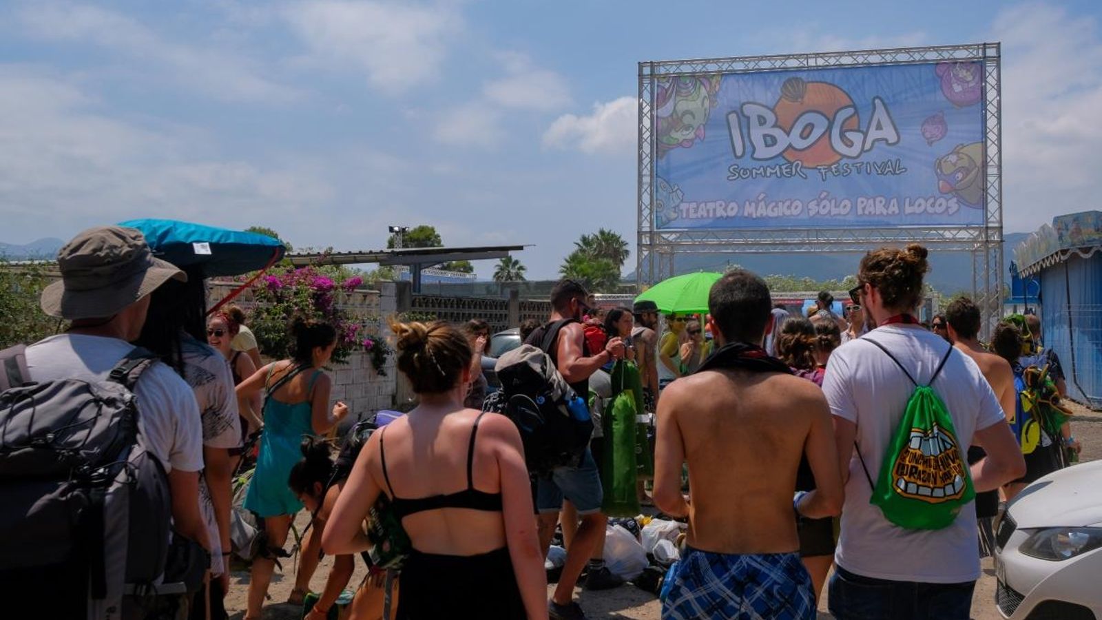 Els primers assistents arriben a l'Iboga Summer Festival
