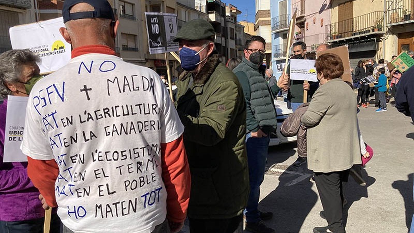 Protestes veinals a les Coves de Vinromà