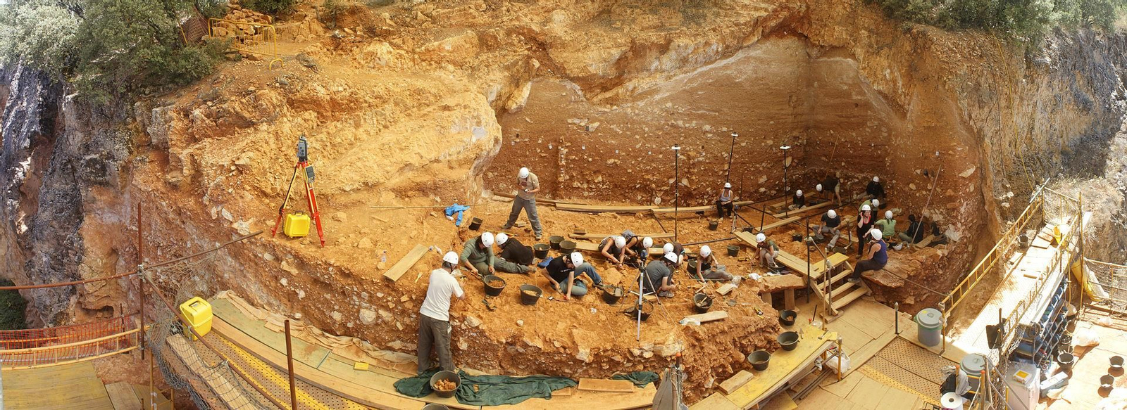Imatge d'arxiu de la Gran Dolina (Serra d'Atapuerca) (2012)