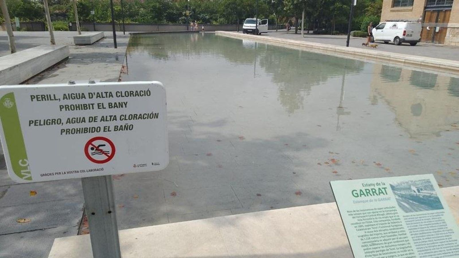 Tanquen preventivament el Parc Central Tanquen preventivament el Parc Central
