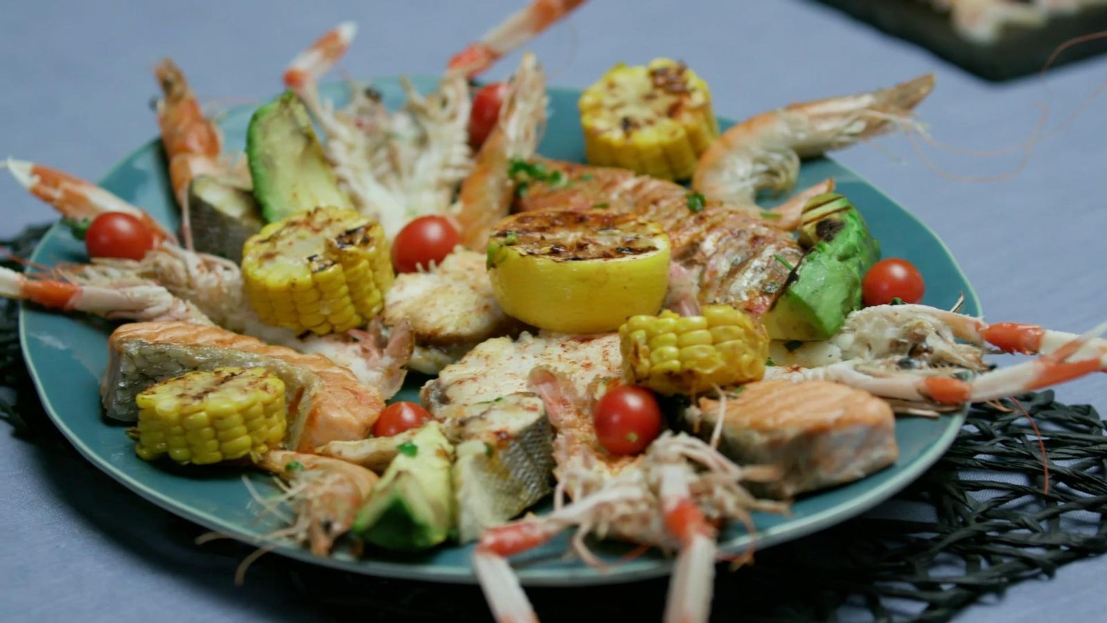 Graellada de peixos i marisc