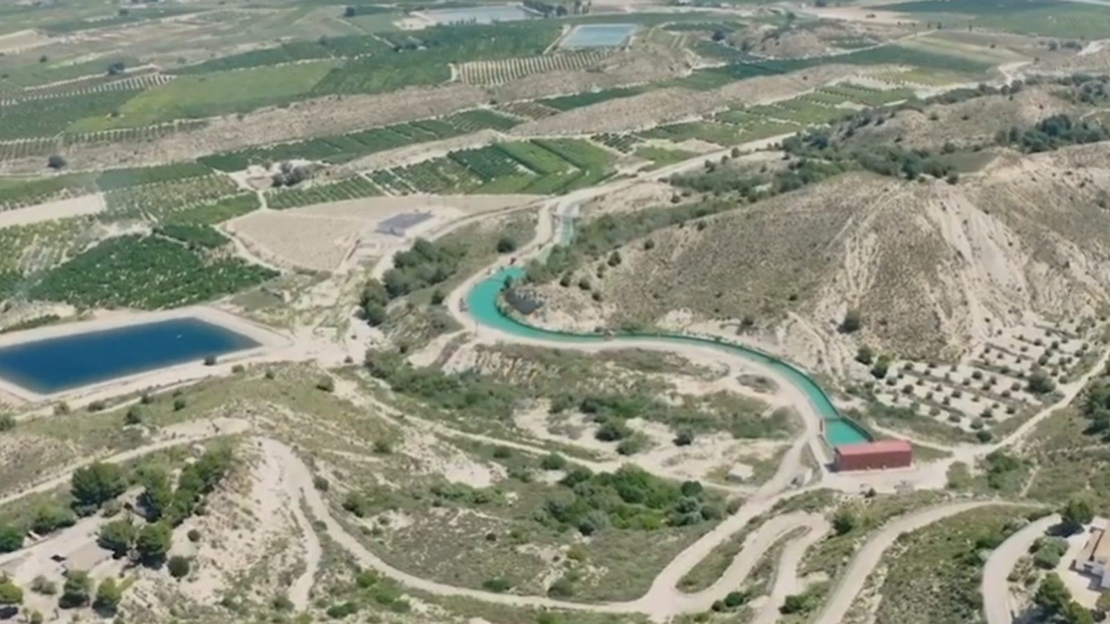 Llits de la Confederació Hidrogràfica del Segura en una imatge d'arxiu