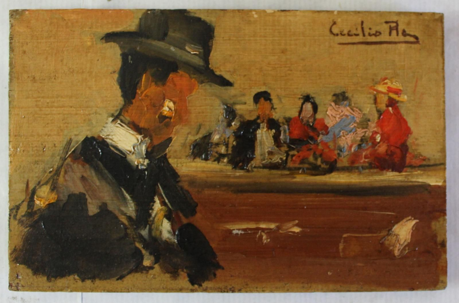 Falsificació d'un obra de Cecilio Pla