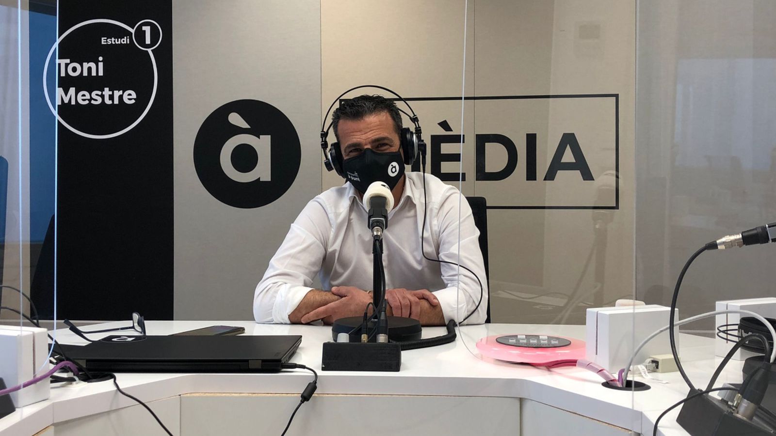 El director general d'À Punt, Alfred Costa, en l'entrevista en Pròxima Parada