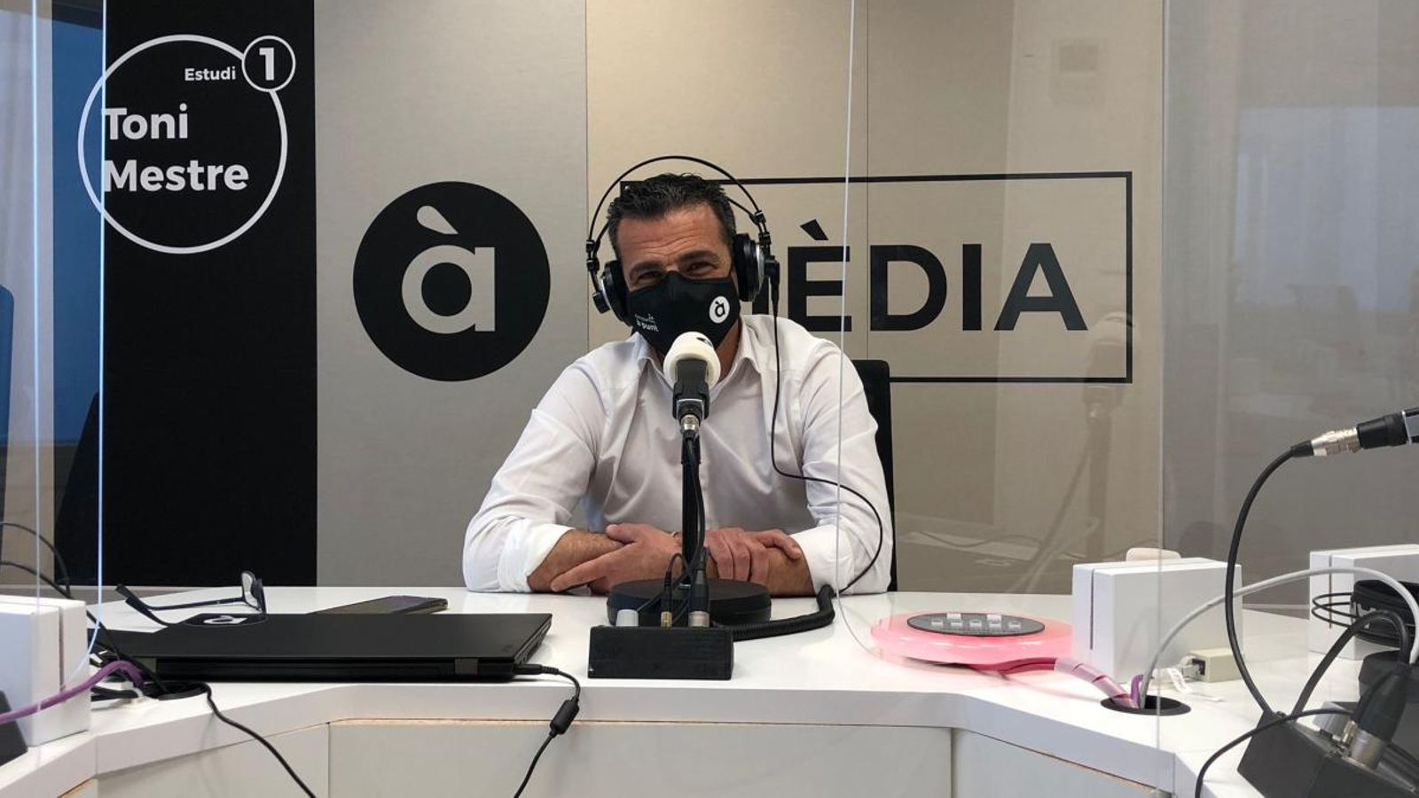 El director general d'À Punt, Alfred Costa, en l'entrevista en Pròxima Parada