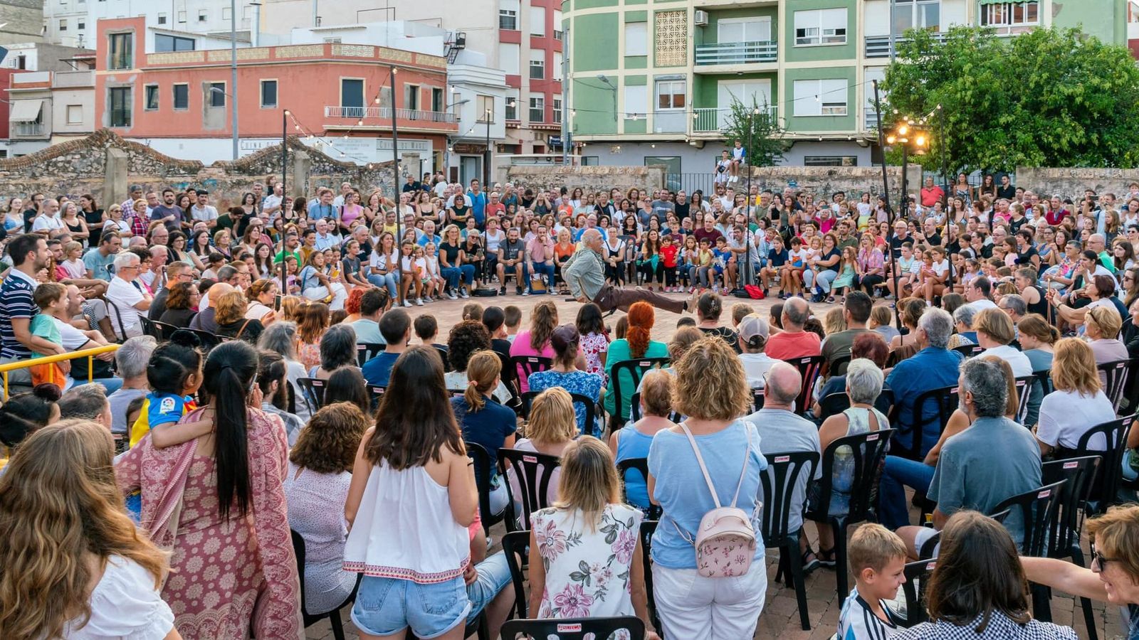 Espectacle Ta-k-ta, escenificat en el Sequer Casal Jove de Sueca