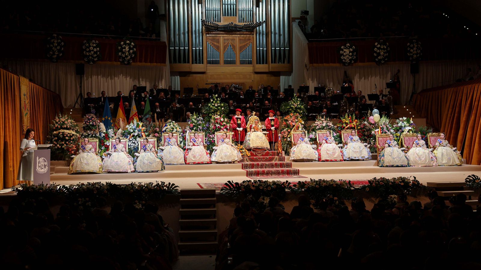 Acte de l'Exaltació de la fallera major infantil celebrat aquest dissabte