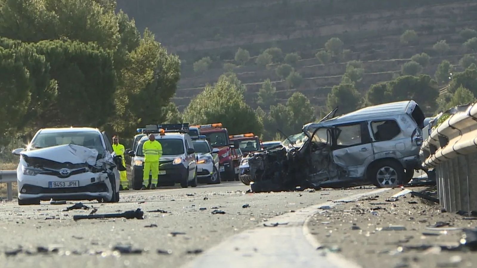 Imatge d'arxiu d'un accident de trànsit