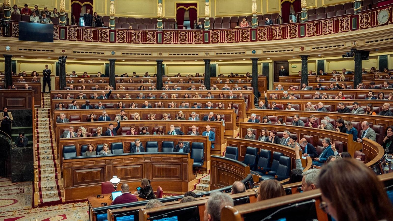 Primer ple de l'any al Congrés celebrat el 22 de gener