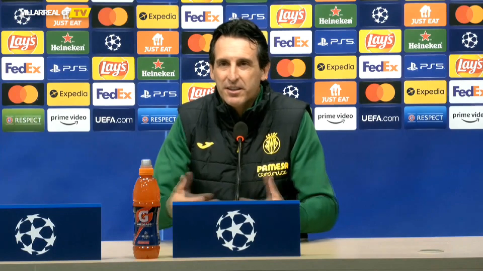 El tècnic del Vila-real, Unai Emery