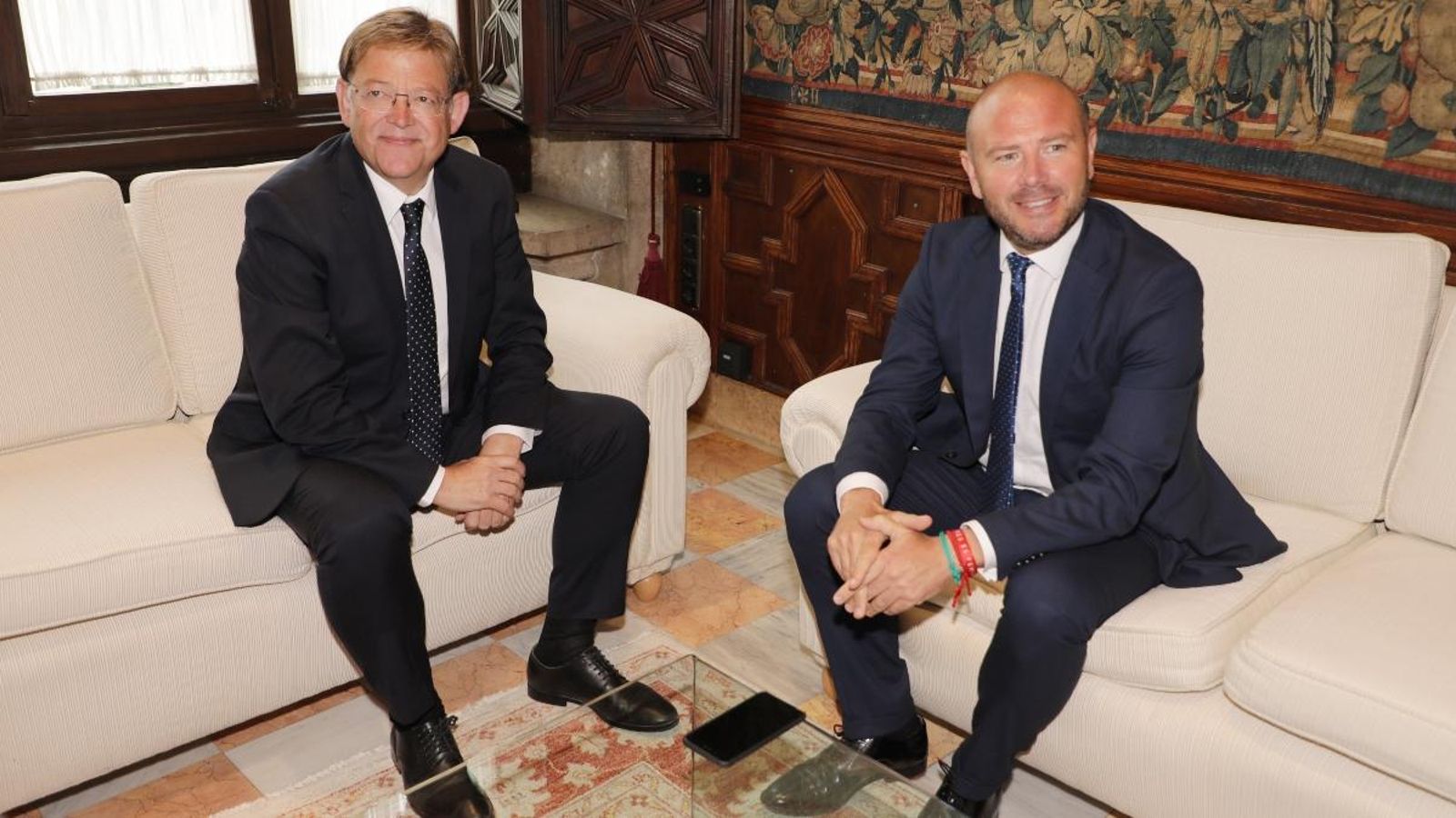 Ximo Puig i Toni Gaspar, aquest dilluns