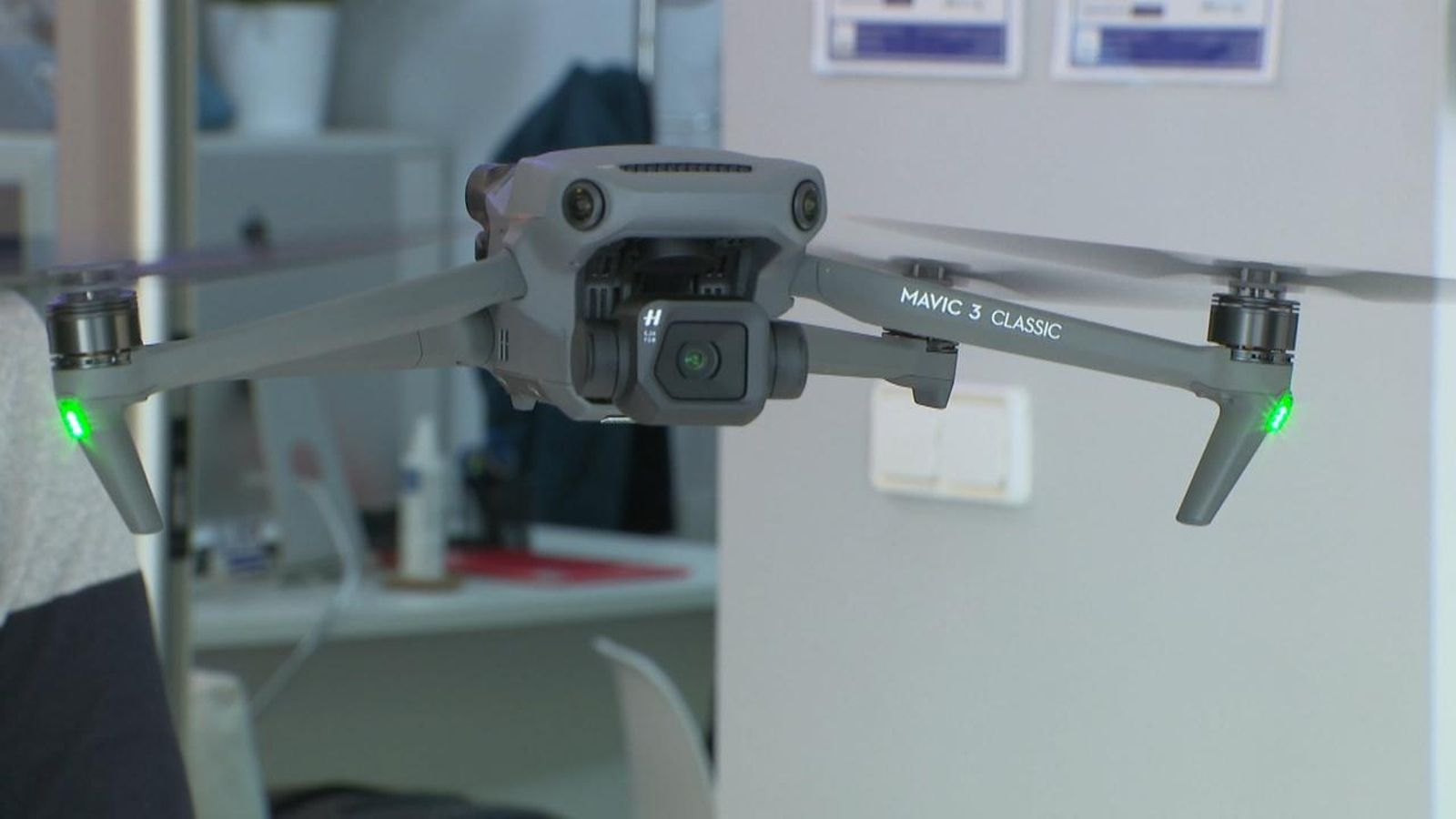 Imatge d'arxiu d'un dron