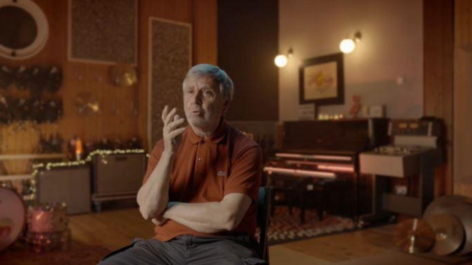 Carles Gámez, en el capítol "Mirant l’horitzó" del programa 'Mítics 70'