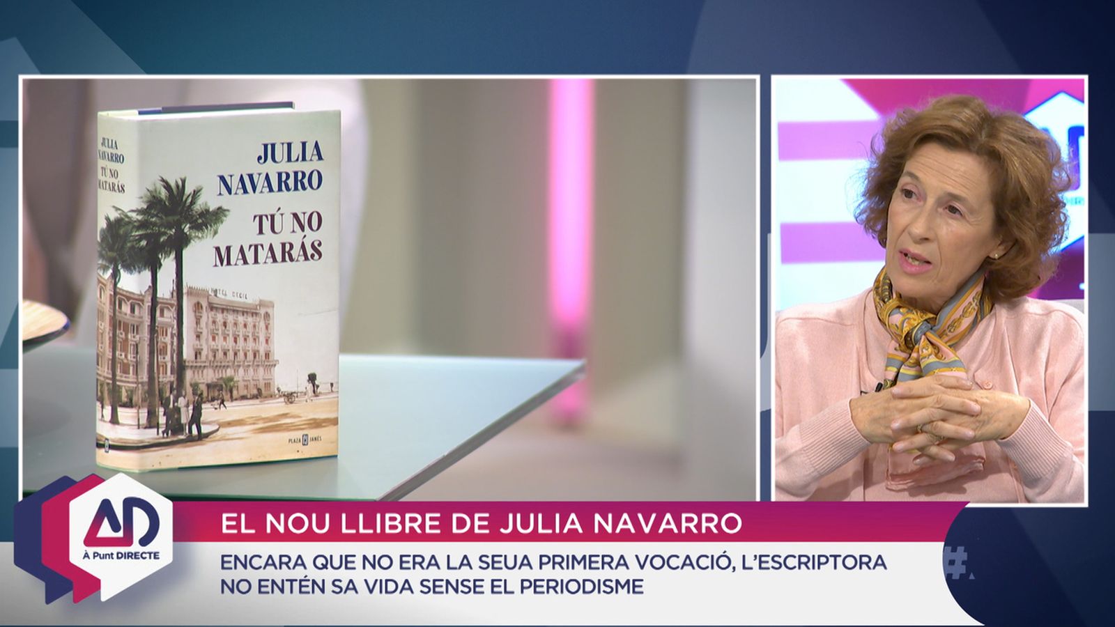 L’escriptora Julia Navarro