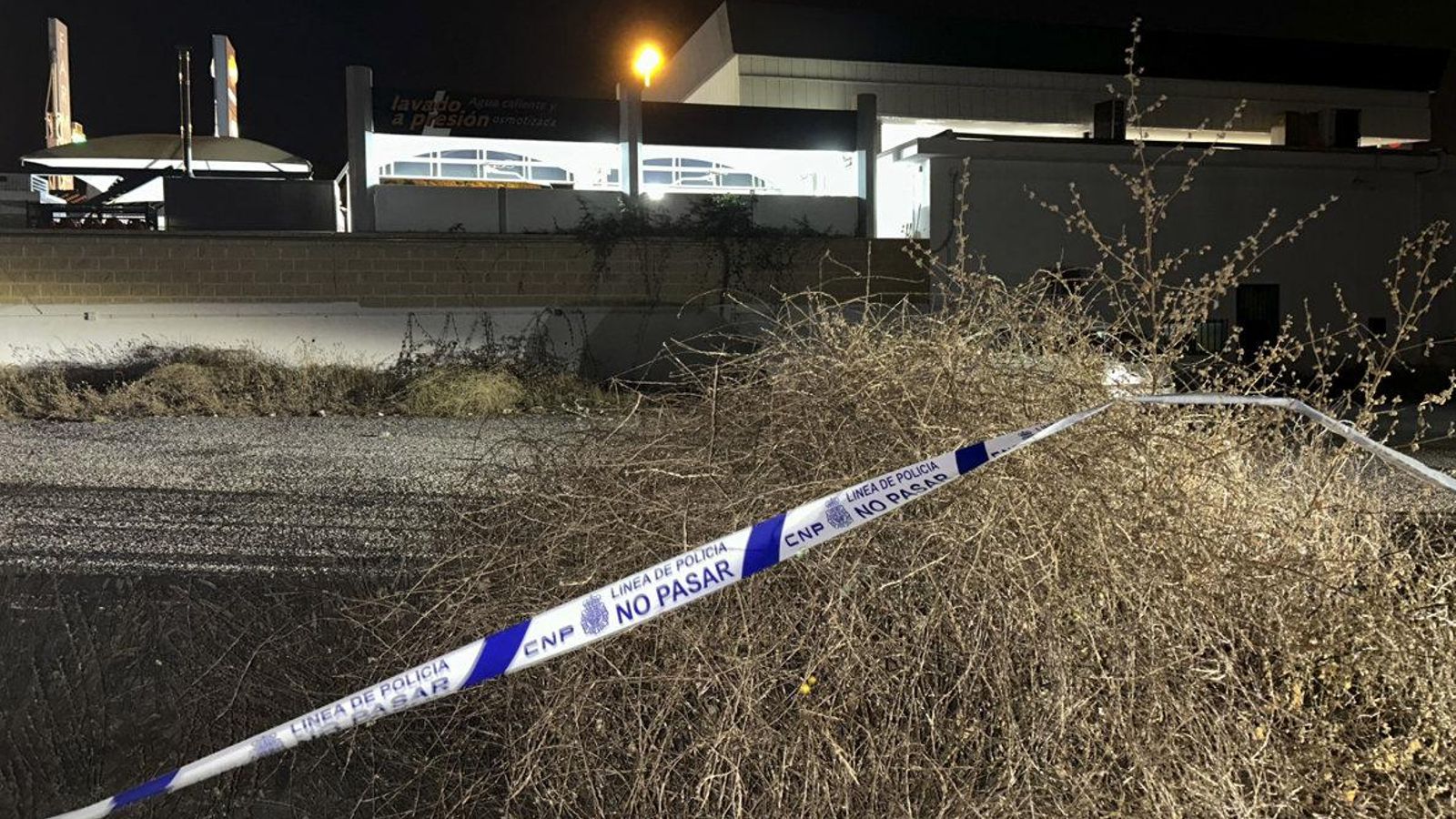 En imatge, l'escenari del crim