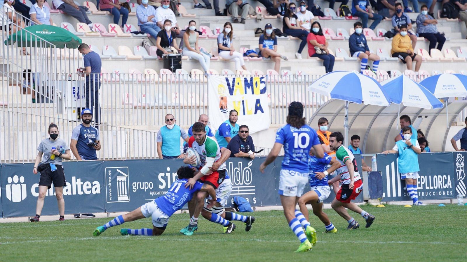 1.000 espectadors han pogut assistir al Pantà per a presenciar la semifinal