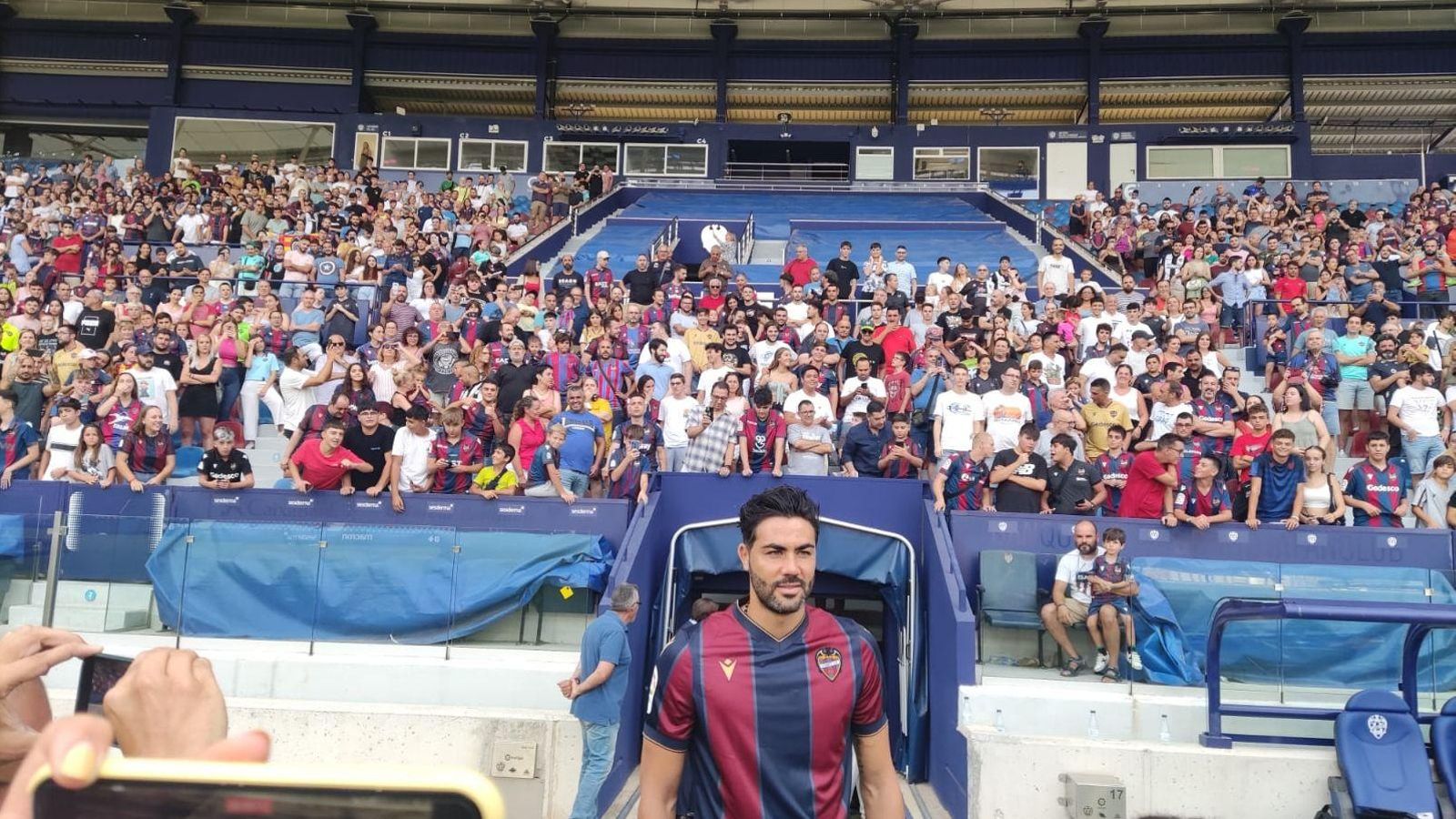 Iborra en la seua presentació