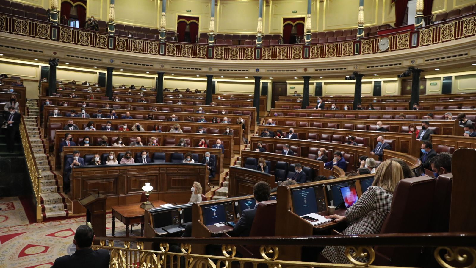 L'hemicicle del Congrés dels Diputats, en una imatge d'arxiu