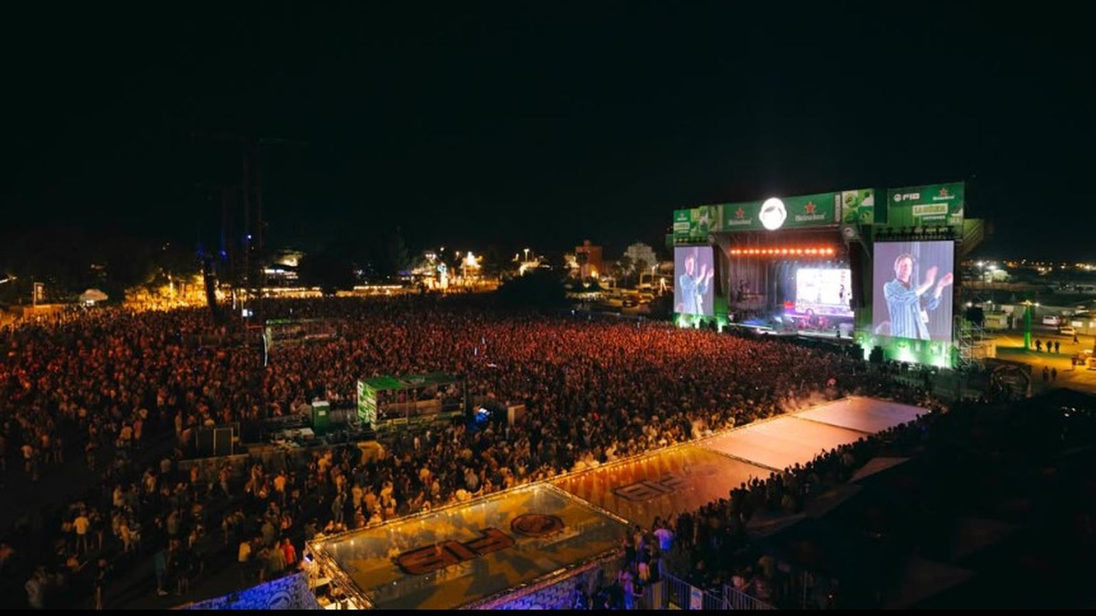 El festival FIB el dia de clausura