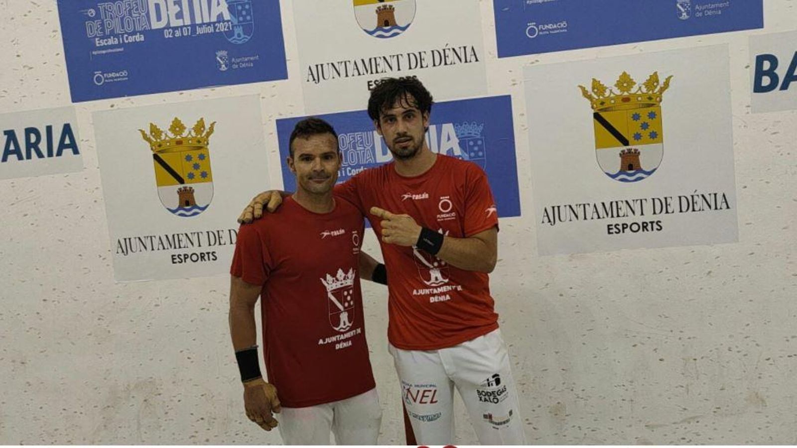 Giner i Santi, campions del Trofeu de Dénia