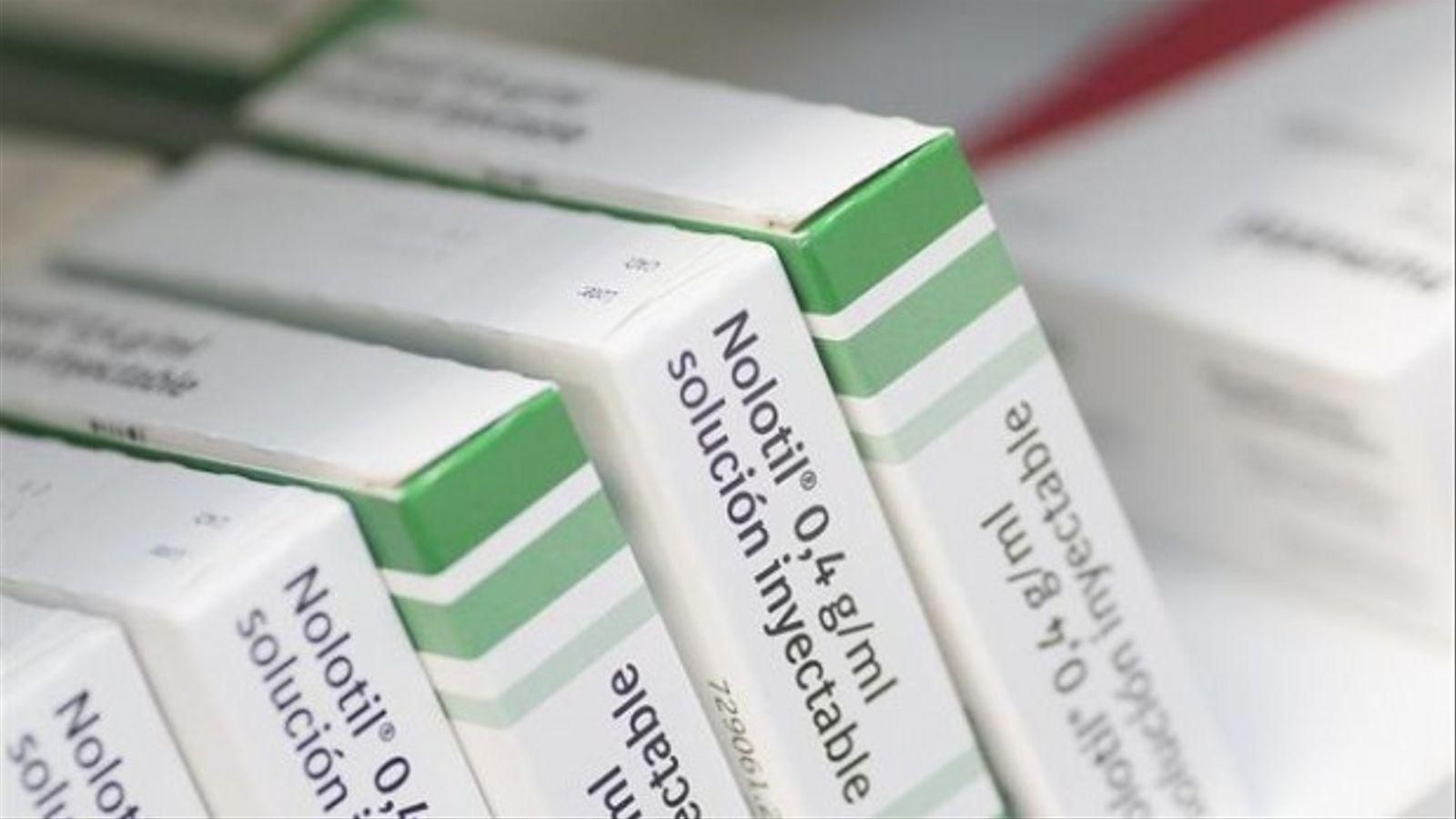 Imatge d'arxiu de diverses caixes de Nolotil