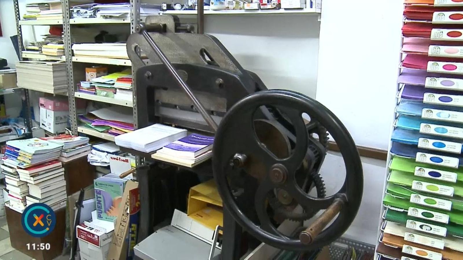 La impremta Alvero d'Ayora complix 125 anys