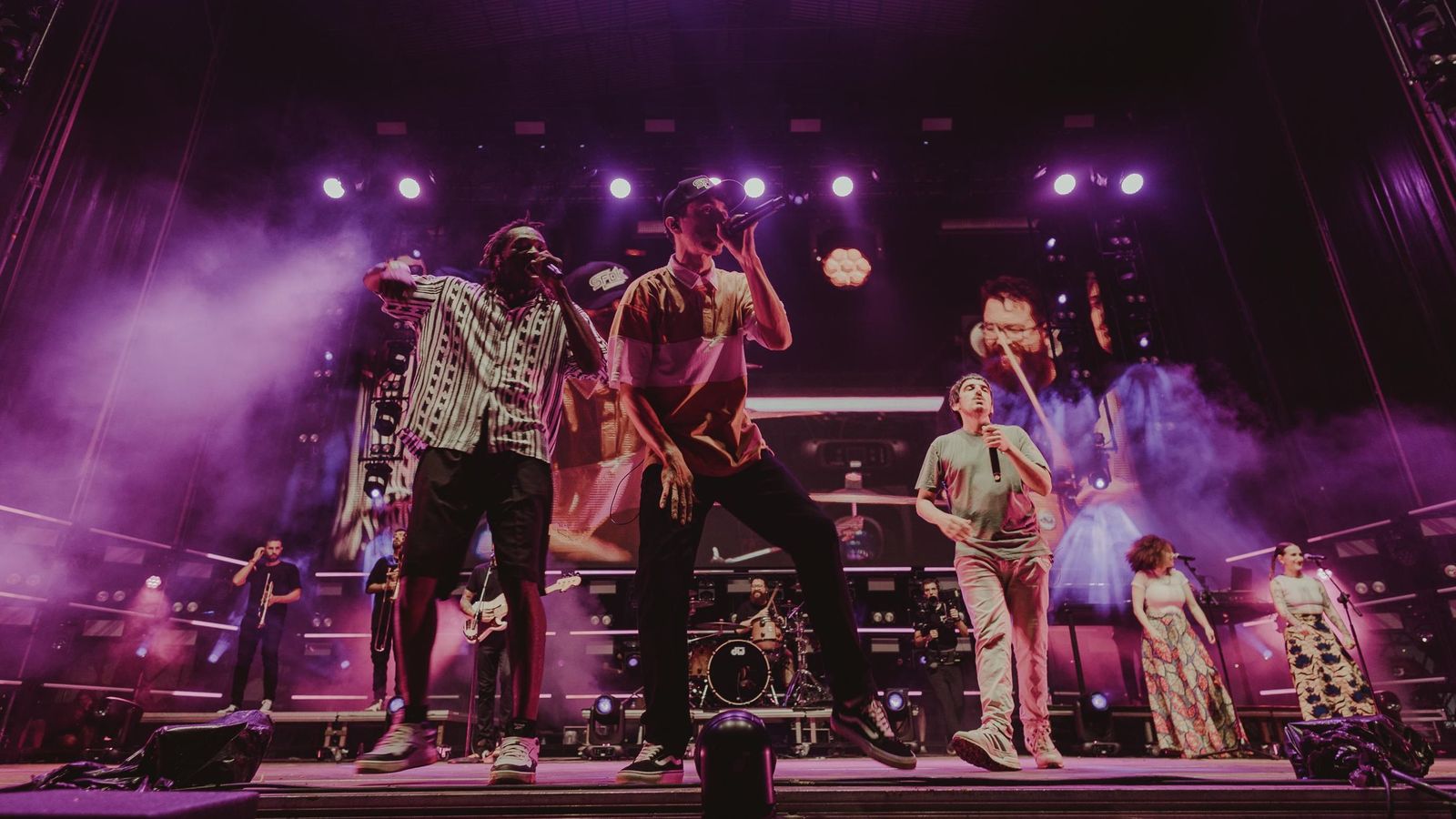 Actuació de La Raíz en el festival