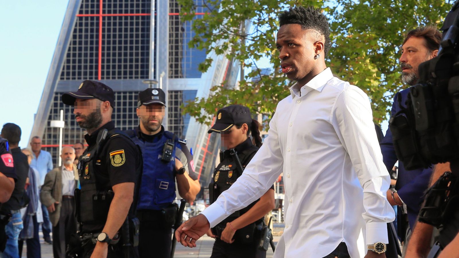 Vinicius declara como víctima por los insultos racistas recibidos en Mestalla