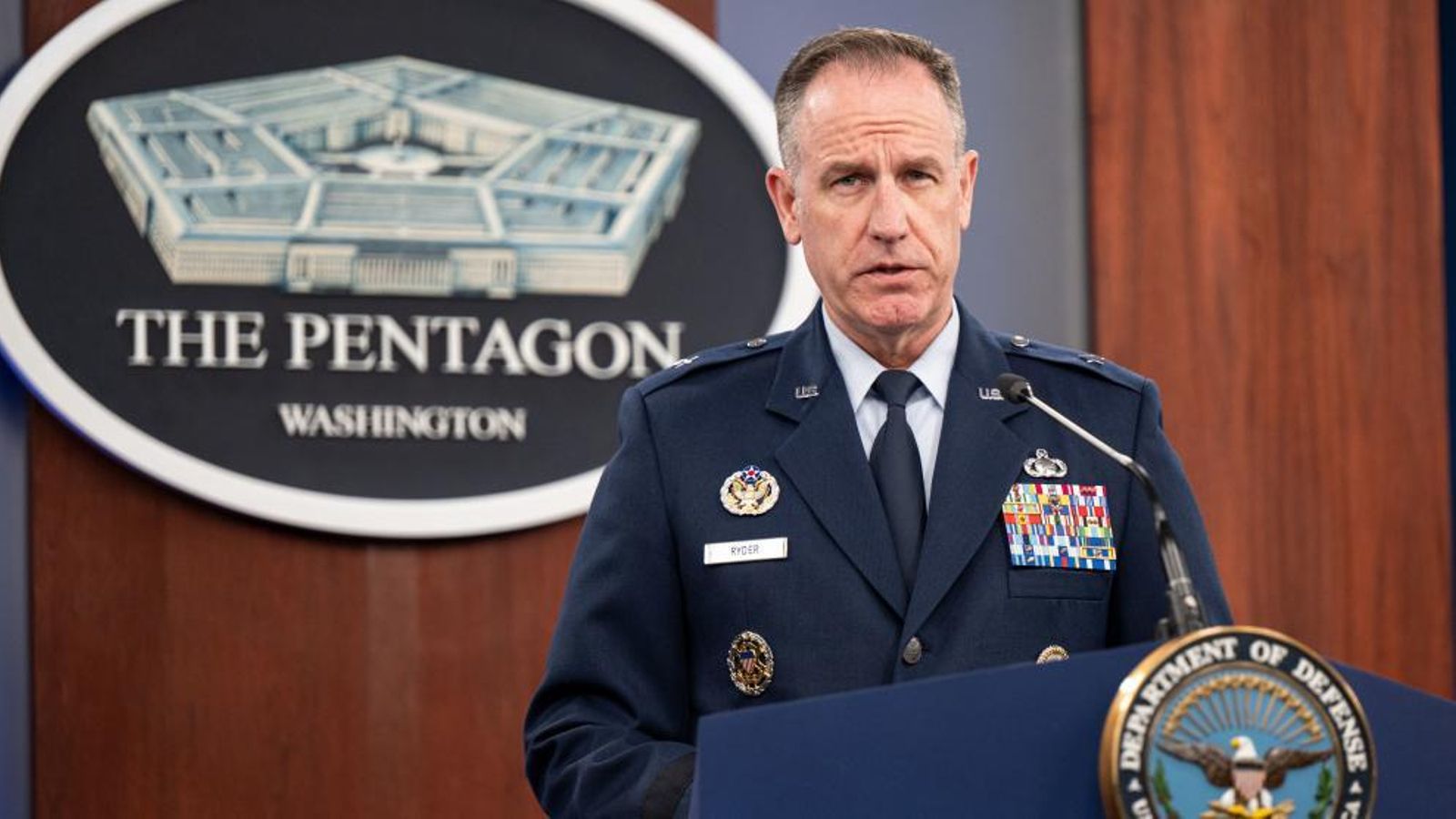 El portaveu del Pentàgon, general Patrick Ryder