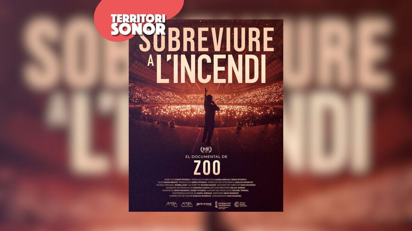 25.11.2024 | Josep Pitarch ens presenta ‘Sobreviure a l’incendi’, el documental que repassa la trajectòria de Zoo