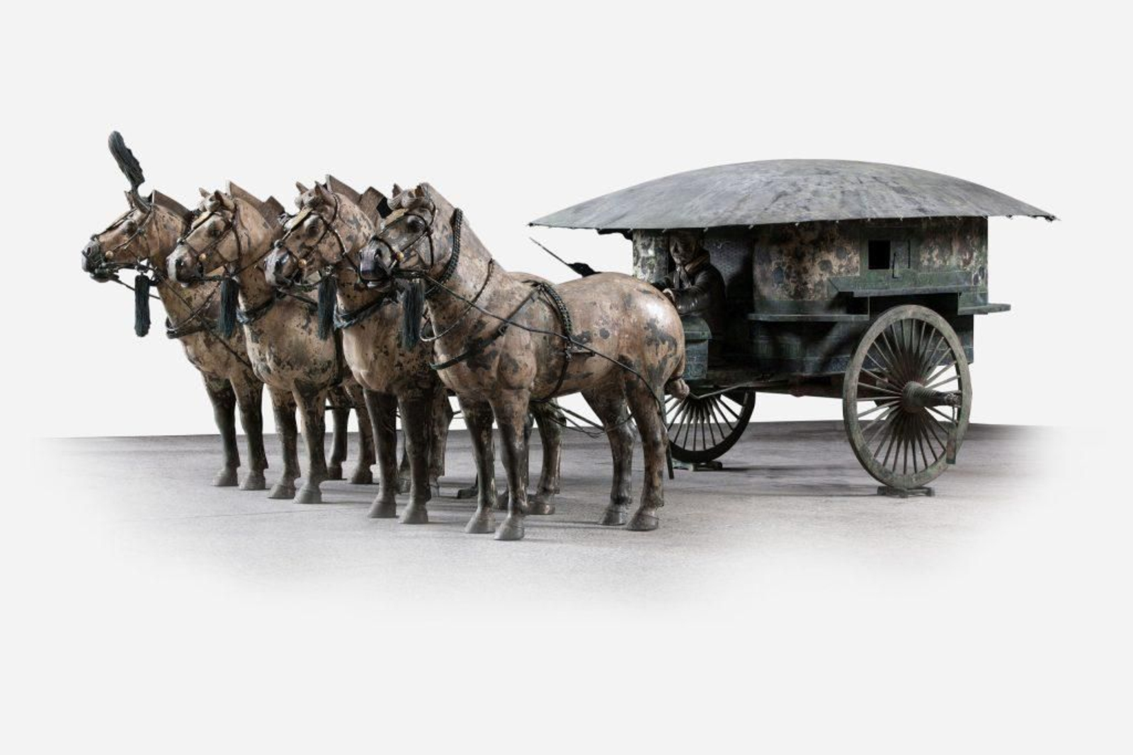 Una de les peces de l'exposició “El llegat de les dinasties Qin i Han, la Xina”