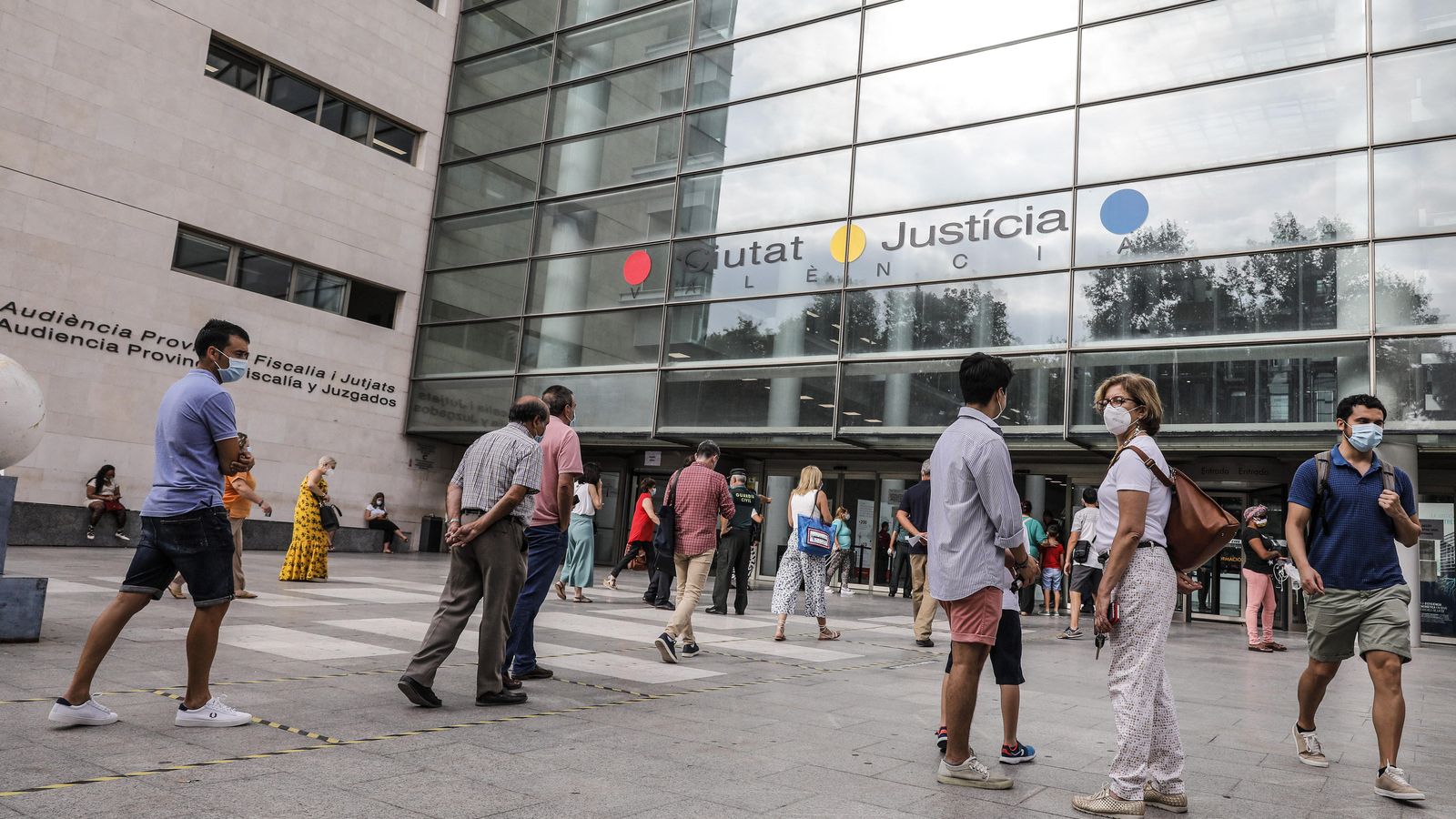 Ciutat de la Justícia de València en una imatge d'arxiu