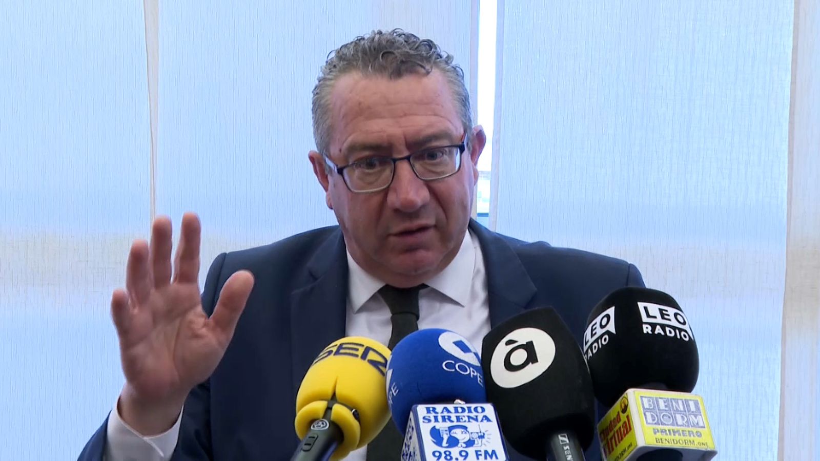 L'alcalde de Benidorm, Toni Pérez