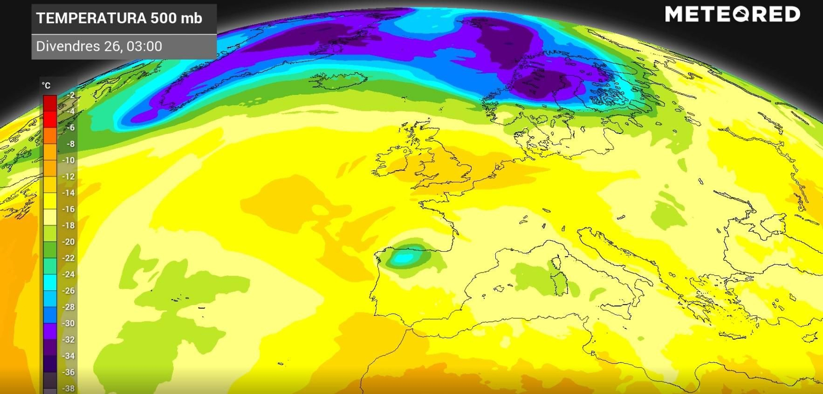 Situació de la DANA divendres 26 de maig