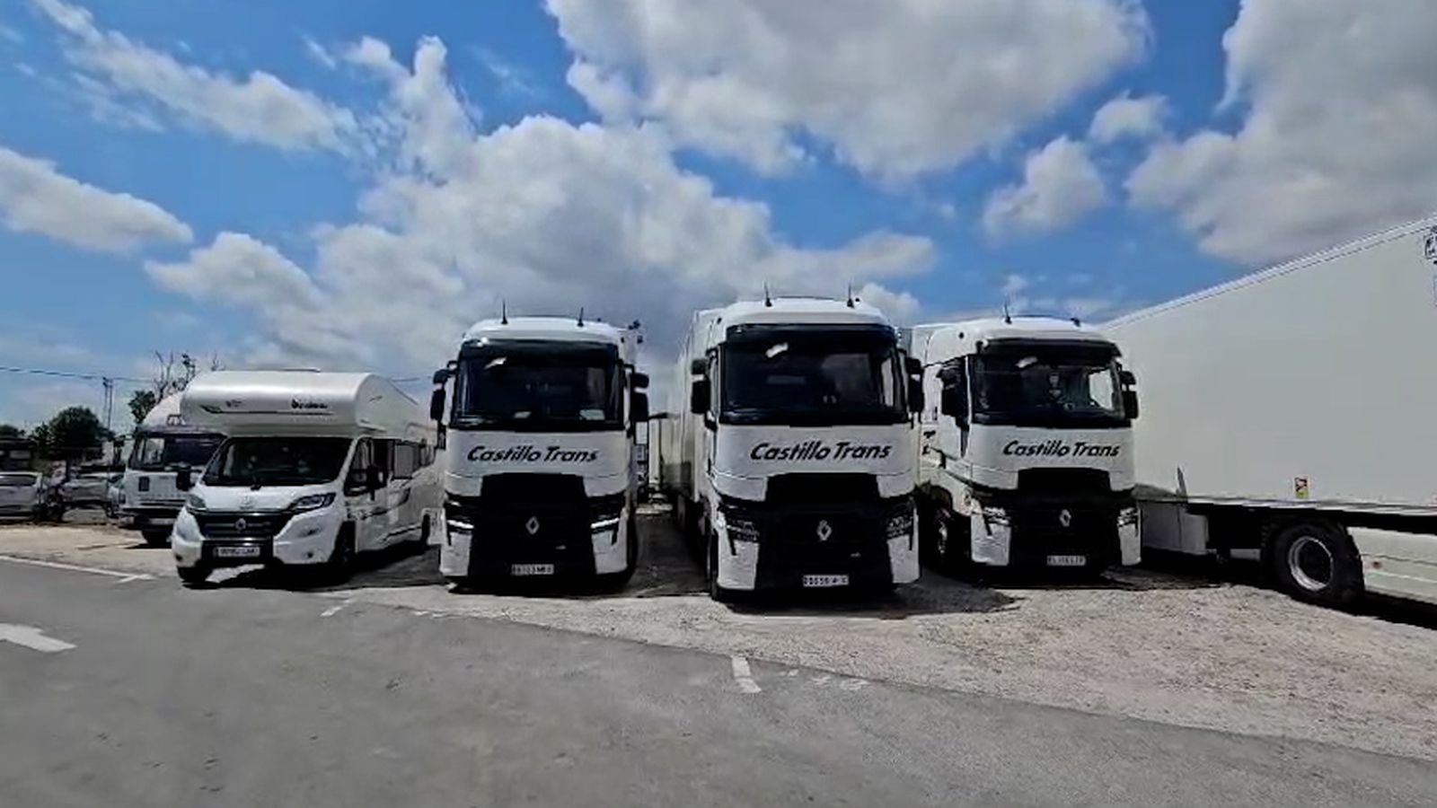 L'empresa Castillo Trans ha convocat una pitada de protesta en record del seu conductor mort a Bèlgica