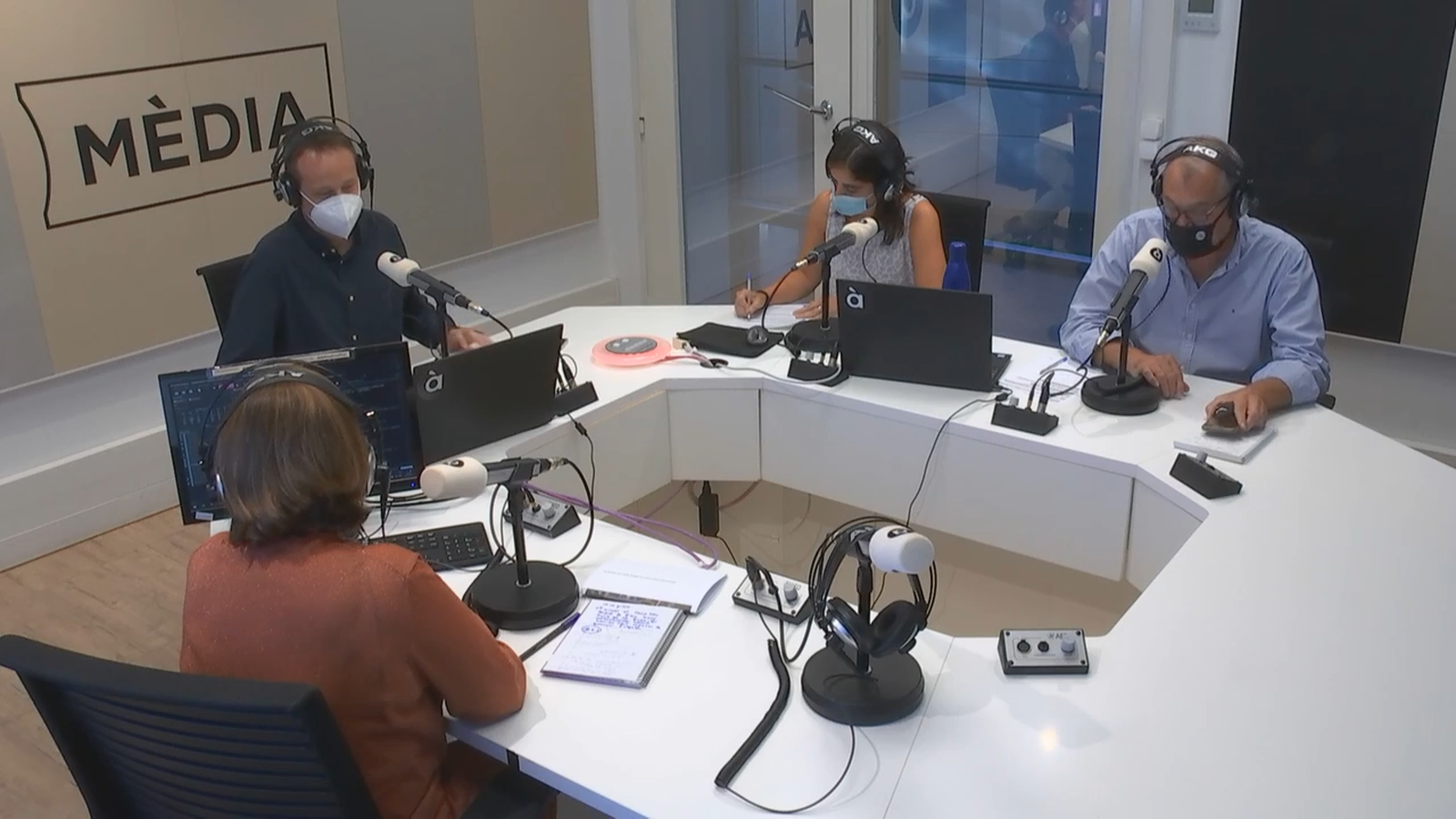 L'equip de la pròrroga d'esports À Punt
