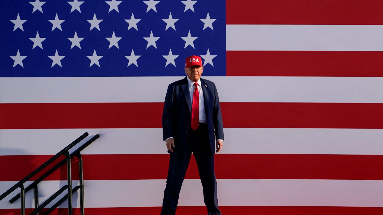 El president dels Estats Units, Donald Trump, en un esdeveniment de celebració del 250 aniversari del país a Des Moines (Iowa), el 3 de juliol