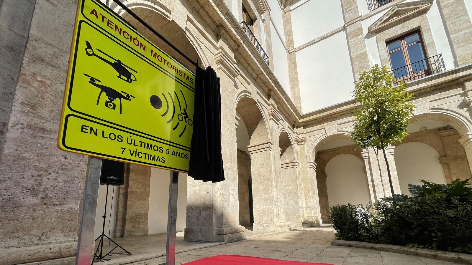 Nova senyalització per als trams de major risc per a motoristes