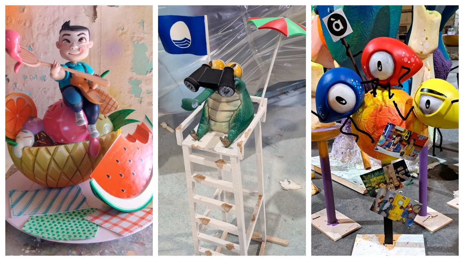 Escenes de les fogueres infantils candidates als premis de La Colla a les Fogueres de 2025