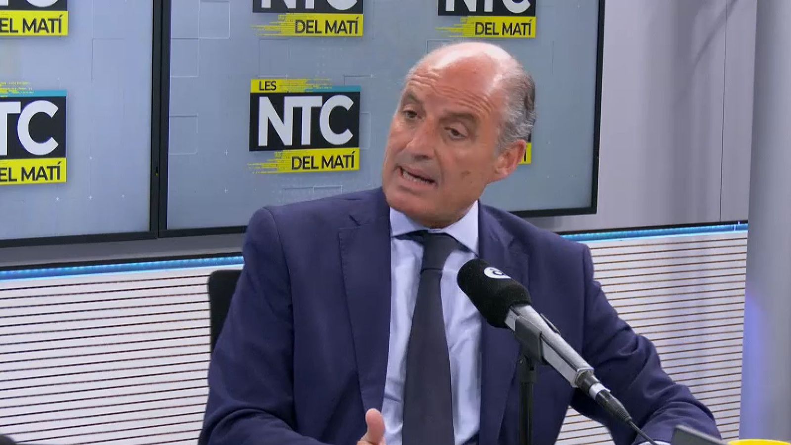 L'expresident Camps, este dilluns en 'Les notícies del matí'