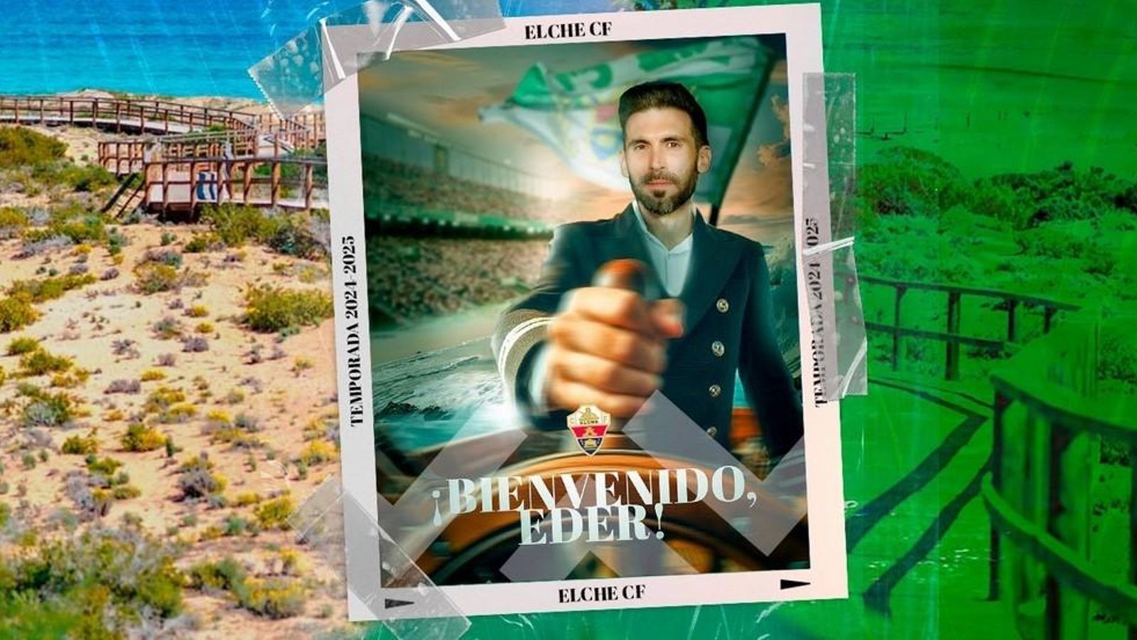 Eder Sarabia, nou entrenador de l'Elx CF