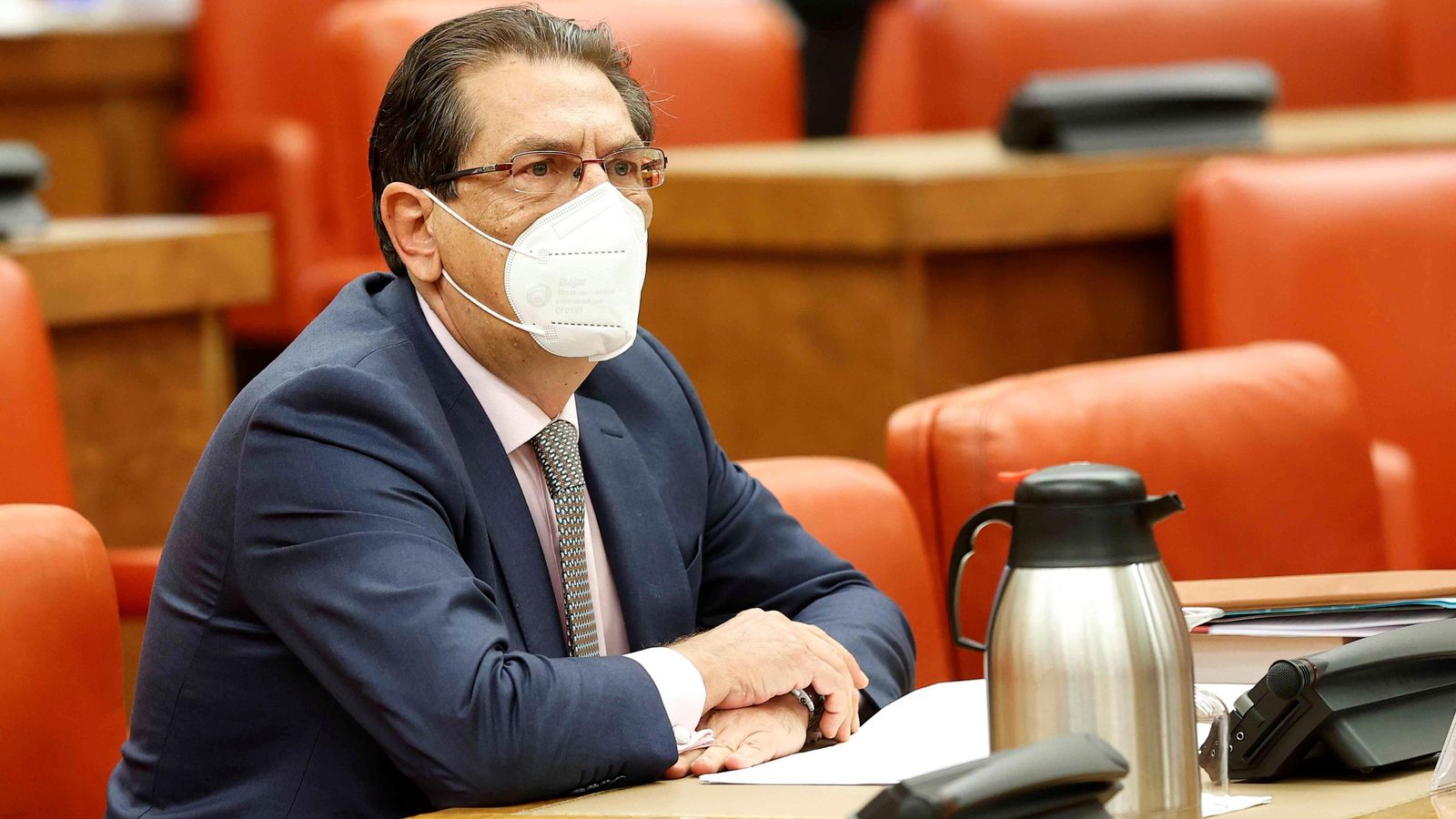 Arnaldo, fa uns dies, davant la Comissió Consultiva de Nomenaments del Congrés